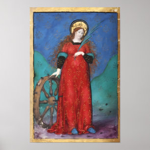 ANTIKES RENAISSANCE-TAROT / DAS RAD DES SCHICKSALS POSTER