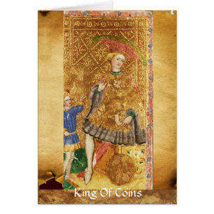 ANTIKES RENAISSANCE TAROT/KÖNIG UND KÖNIGIN DER MÜ