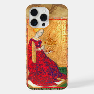 ANTIKES RENAISSANCE-TAROT / KÖNIGIN DER KELCHE iPhone HÜLLE