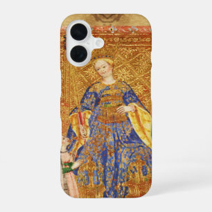 ANTIKES RENAISSANCE-TAROT / KÖNIGIN DER STÄBE iPhone 16 HÜLLE