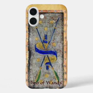 ANTIKES RENAISSANCE-TAROT / ZWEI STÄBE iPhone 16 PLUS HÜLLE