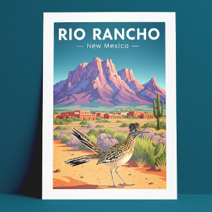 Antikes Rio Rancho New Mexico Postkarte