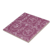 Antikes Rokoko-Blumen-Blumenmuster Fliese (Seite)