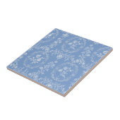 Antikes Rokoko-Blumenmuster Fliese (Seite)
