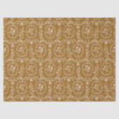 Antikes Rokoko-Blumenmuster Seidenpapier (Vorderseite)