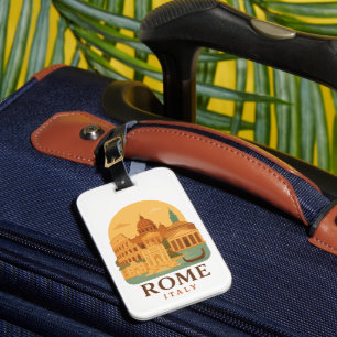 Antikes Rom Italien Gepäckanhänger – Retro Kolosse