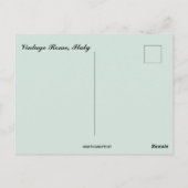 Antikes Rom Italien Postkarte (Rückseite)