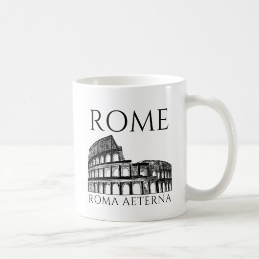 Antikes Rom Kolosseum , Historische Römische Reise Kaffeetasse (Rechts)