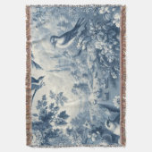 Antikes romantisches Blau Decke (Vorderseite Vertikal)