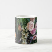 Antikes Romantisches Verstaubtes Rosa Feines Kunst Kaffeetasse (Mittel)