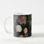 Antikes Romantisches Verstaubtes Rosa Feines Kunst Kaffeetasse (Links)
