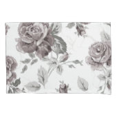 Antikes Rosa Kissenbezug (Vorderseite-Links)