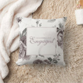 Antikes Rosa Rosa Verlobung Kissen (Decke)