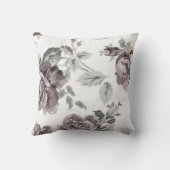 Antikes Rosa Rosa Verlobung Kissen (Rückseite)