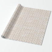 Antikes rosa Rosen Coquette Geschenkpapier (Ungerollt)