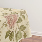 Antikes Rosenblumenmuster Tischdecke (Beispiel)
