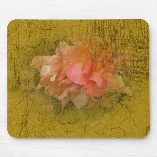 Antikes Rosenmauspad Mousepad (Vorne)