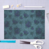 Antikes Rosenmuster Seidenpapier (Handwerk)