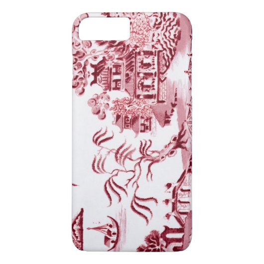 Antikes Roter Weide Case-Mate iPhone Hülle (Rückseite)