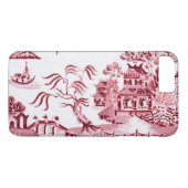 Antikes Roter Weide Case-Mate iPhone Hülle (Rückseite (Horizontal))