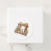 Antikes Rustikales Beiges Ostern Geschenkanhänger (Beispiel)