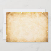 Antikes rustikales Pergamentpapier (Rückseite)