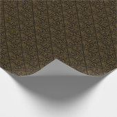 Antikes S-Monogramm Geschenkpapier (Ecke)