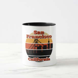 Antikes San Francisco Kalifornien Tasse
