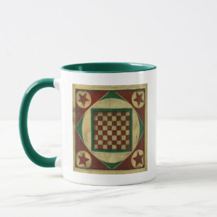 Antikes Schachbrett von Ethan Harper Tasse