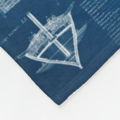 Antikes Schiffskonzept I Fleecedecke (Ecke)