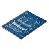 Antikes Schiffskonzept I Notizblock (Linke Seite)