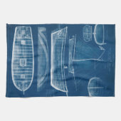 Antikes Schiffskonzept II Handtuch (Horizontal)