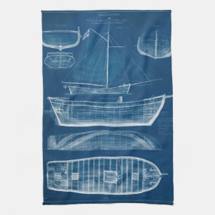 Antikes Schiffskonzept II Handtuch
