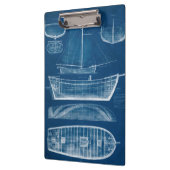 Antikes Schiffskonzept II Klemmbrett (Links)