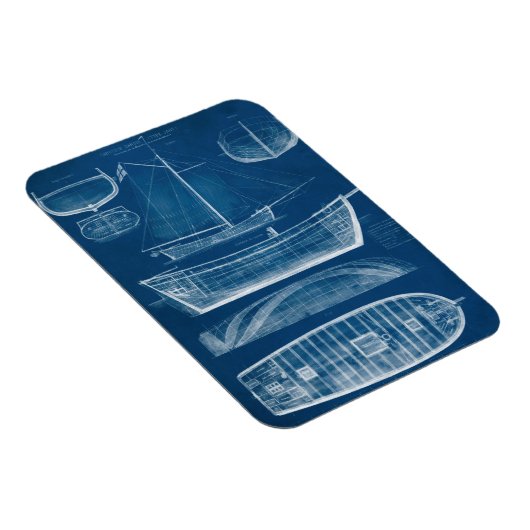 Antikes Schiffskonzept II Magnet (Rechte Seite)