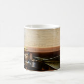 Antikes Schiffsprotokoll Kaffeetasse (Mittel)