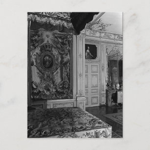 Antikes Schlafzimmer Louis XV im Schloss Versaille Postkarte