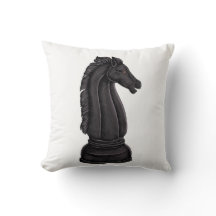 Antikes schwarzes Schachfigürchen 