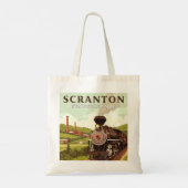 Antikes Scranton Pennsylvania Tragetasche (Rückseite)