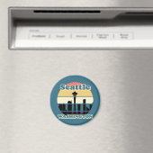 Antikes Seattle Washington Magnet (In Situ (Geschirrspüler))
