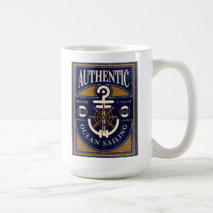 Antikes Segelposter Kaffeetasse
