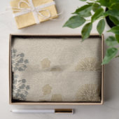 Antikes Seidenpapier mit Wildblumen-Dekoupage-Must (Geschenk)