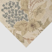Antikes Seidenpapier mit Wildblumen-Dekoupage-Must (Ausschnitt)