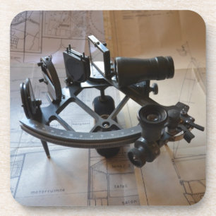 Antikes Sextant Untersetzer