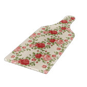 Antikes Shabby Chic Rosenmuster Schneidebrett (Ecke)