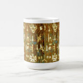 Antikes Signal Abstrakt Geometrisch Kaffeetasse (Mittel)