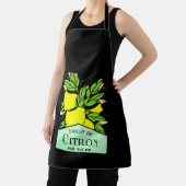 Antikes Sirop de Citron Lemons Werbeplakat Schürze (InSitu)