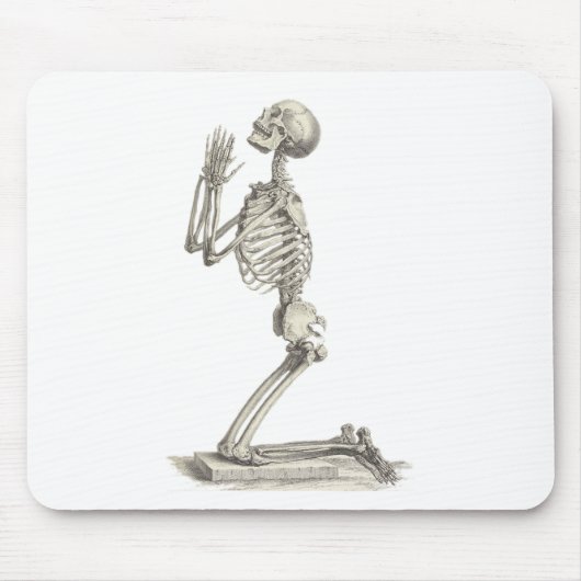 Antikes Skelett Mousepad (Vorne)