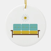 Antikes Sofa Keramik Ornament (Vorne)