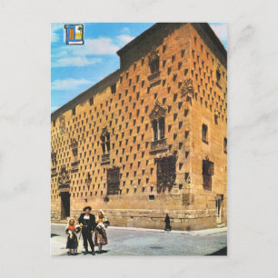 Antikes Spanien, Salamanca, Haus der Muscheln Postkarte